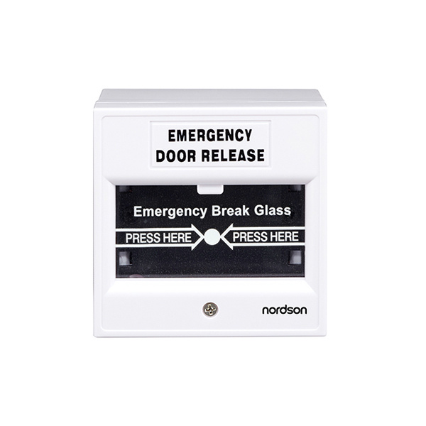 Green Yellow Red White Break Glass Fire Emergency Break Glass Door Release