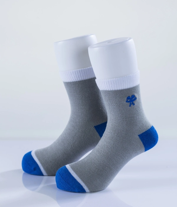 High Quality Anti Bacterial Anti Viral Odor-Free Seamless Boy's Socks