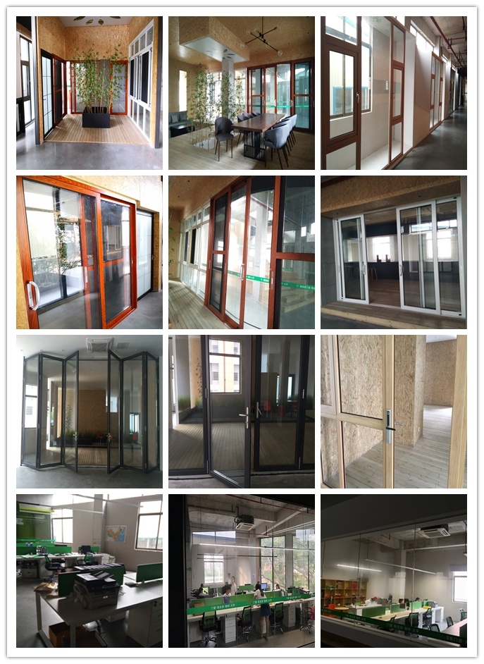 Guangzhou House Used Window/Aluminium Frame Double Glazing Glass Sliding Doors and Windows