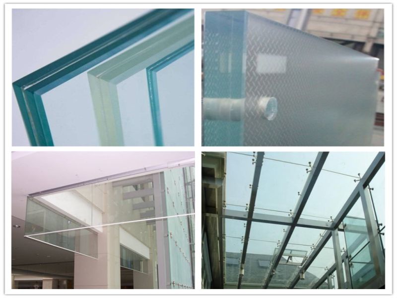 Laminated Building Glass Tinted Laminated Glass Digital Printing Color Coated Laminated Glass