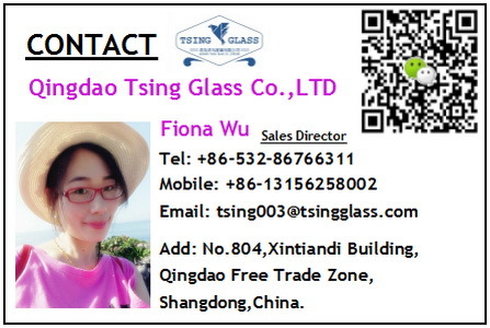 3-19mm Tempered Bent Glass /Toughened Bent Glass / Curved Tempered Glass with Holes / Cutout