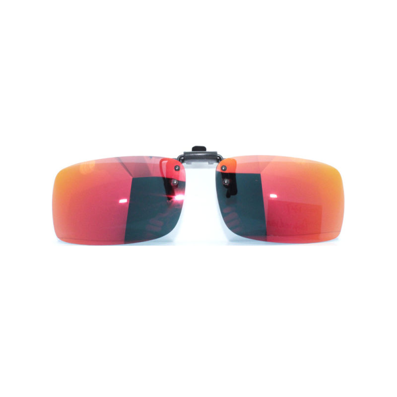 Flip up Lightweight Clip on Sunglasses with UV400 Tac Over Prescription Glasses Model 1317