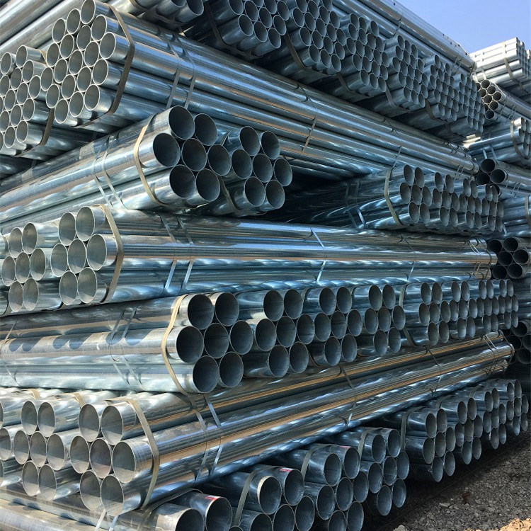 HDG Steel Line Pipe for Gas or Water From China Factory with Good Zinc Coating