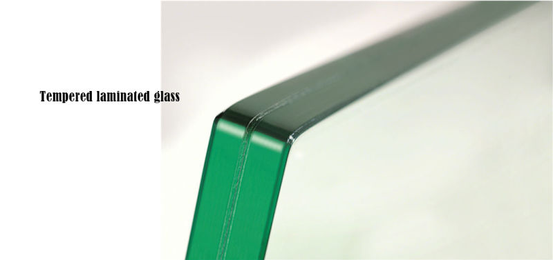 Sgp PVB Clear Flat or Curved Toughened Tempered Laminated Glass for Building Curtain Wall Windows and Door