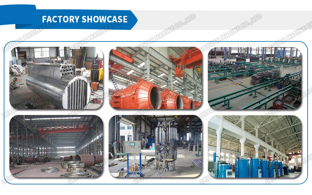 Gas Fired Steam Hot Water Boiler Horizontal Type Marine Boilers