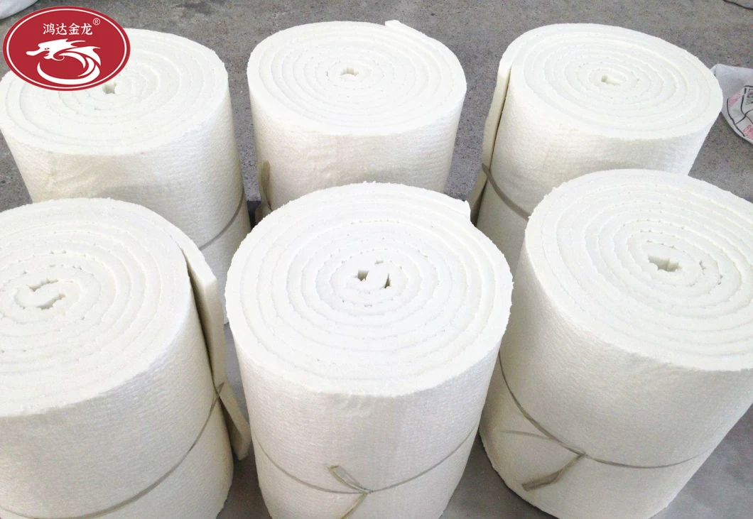 Aluminosilicate Ceramic Fiber Refractory Blanket Aluminum Foil Ceramic Fiber Blanket