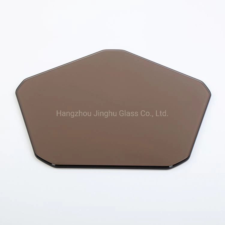 5mm 6mm 8mm Clear Bronze Color Tempered Toughened Table Top Glass