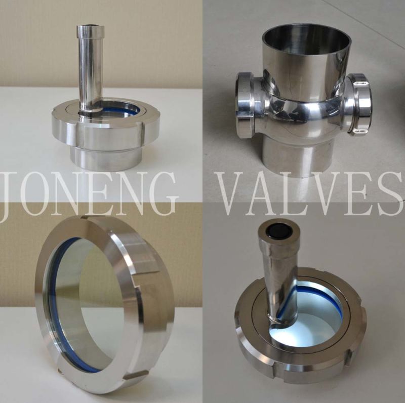 Stainless Steel Sanitary Sight Glass with Light (JN-SG1010)