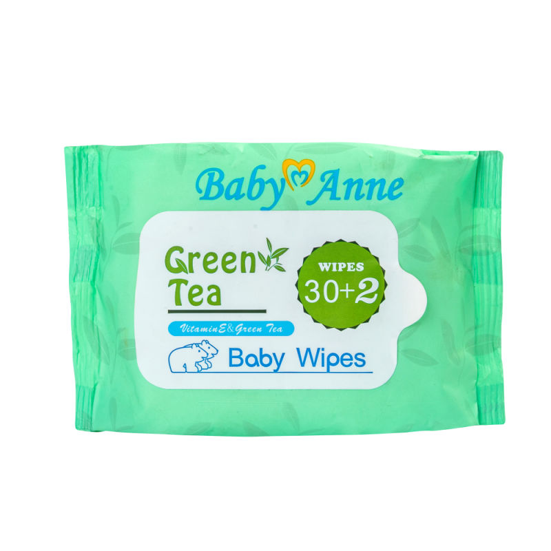 Tender Baby Wet Wipe with Aloe Vera Disposable Face Cleaning Wet Wipes Antibacterial Baby Tissue No Alcohol Antibacterial