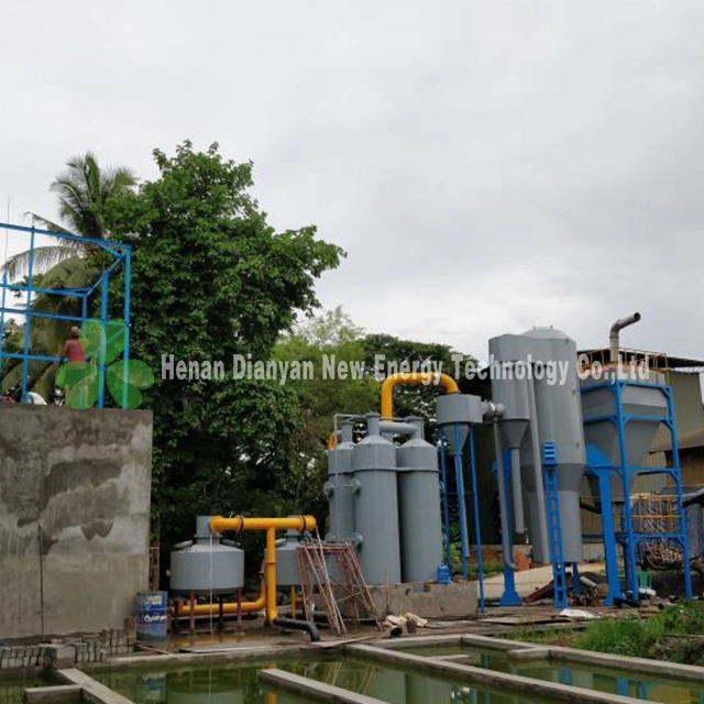 Biomass Gasifier for Steam Boiler, Kilns Furnace Biomass Gasification Power Generation System Rice Husk Power Plant