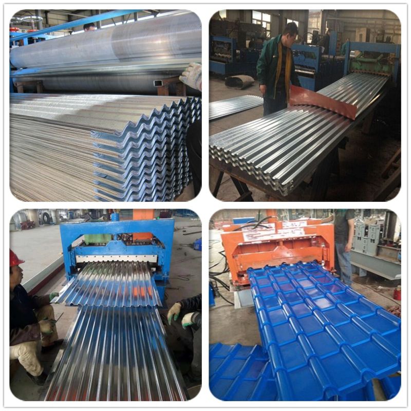 Metal Roofing Sheet Price 55%Al Gl Aluzinc Coating Roofing Steel Sheet From China