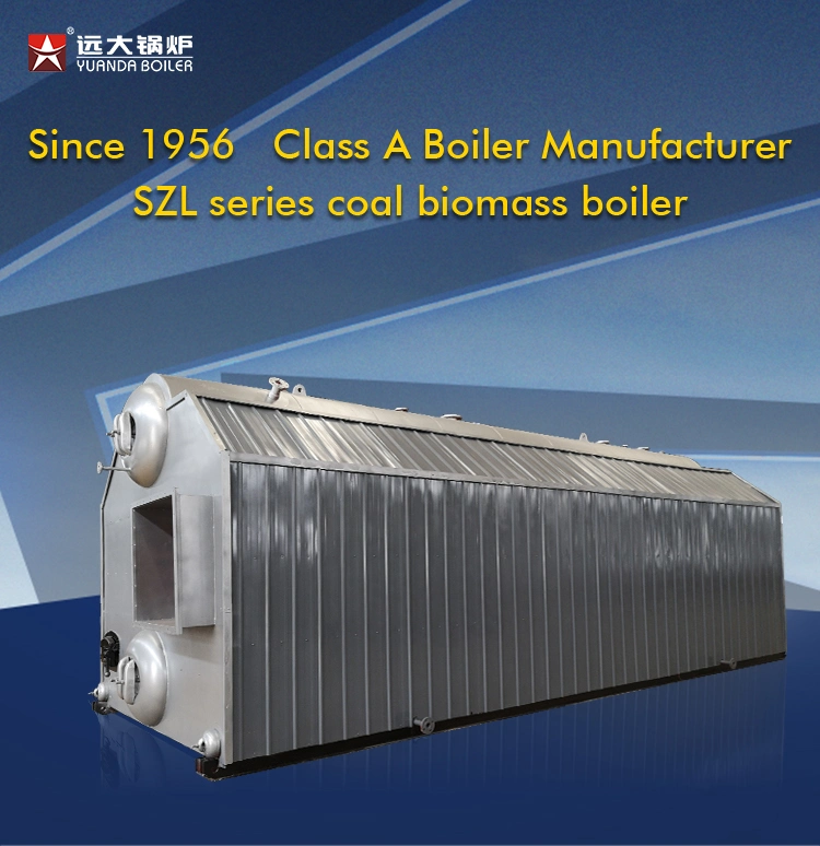 30 Ton Coal Biomass Palm Shell Wood Chips Pellet Steam Boiler Manufacturer China