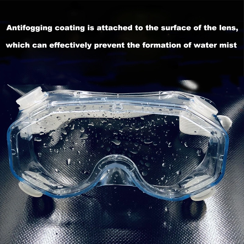 Protective Glass Anti-Virus Anti-Fog and Anti-Scratch Lens Safety Glasses Goggles for Adults Instock