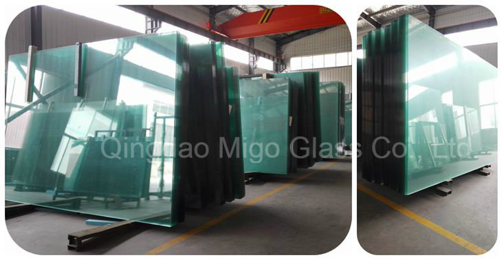 Big Size Clear/ Colored Laminated Sheet Glass Cut to Size