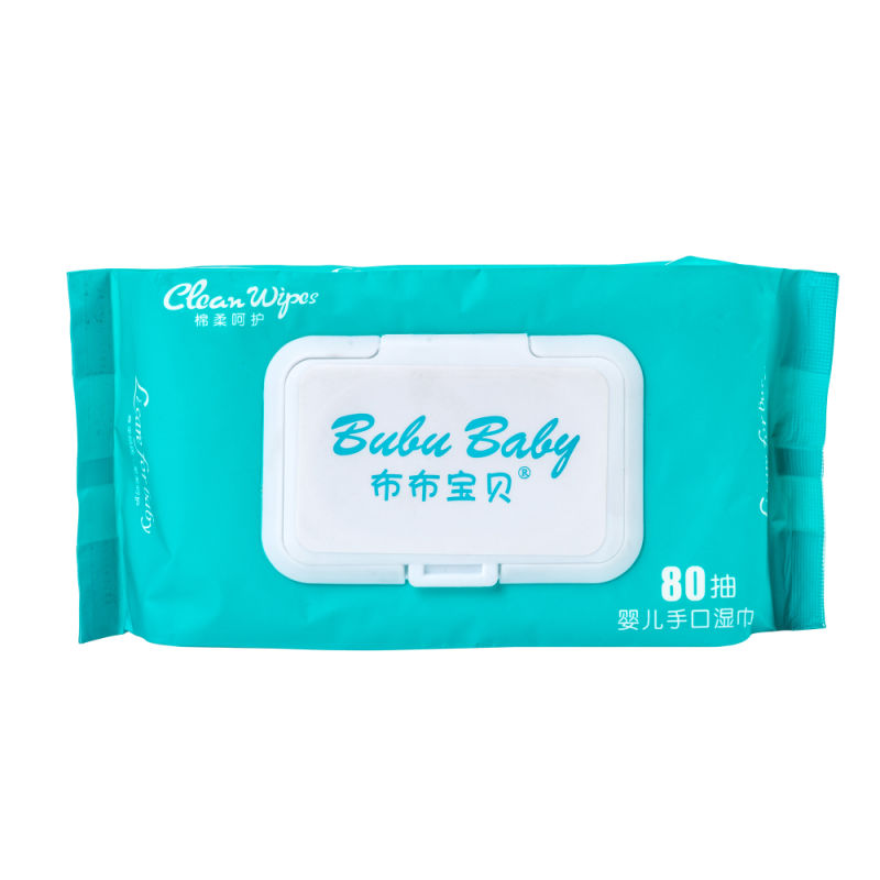 Tender Baby Wet Wipe with Aloe Vera Disposable Face Cleaning Wet Wipes Antibacterial Baby Tissue No Alcohol Antibacterial