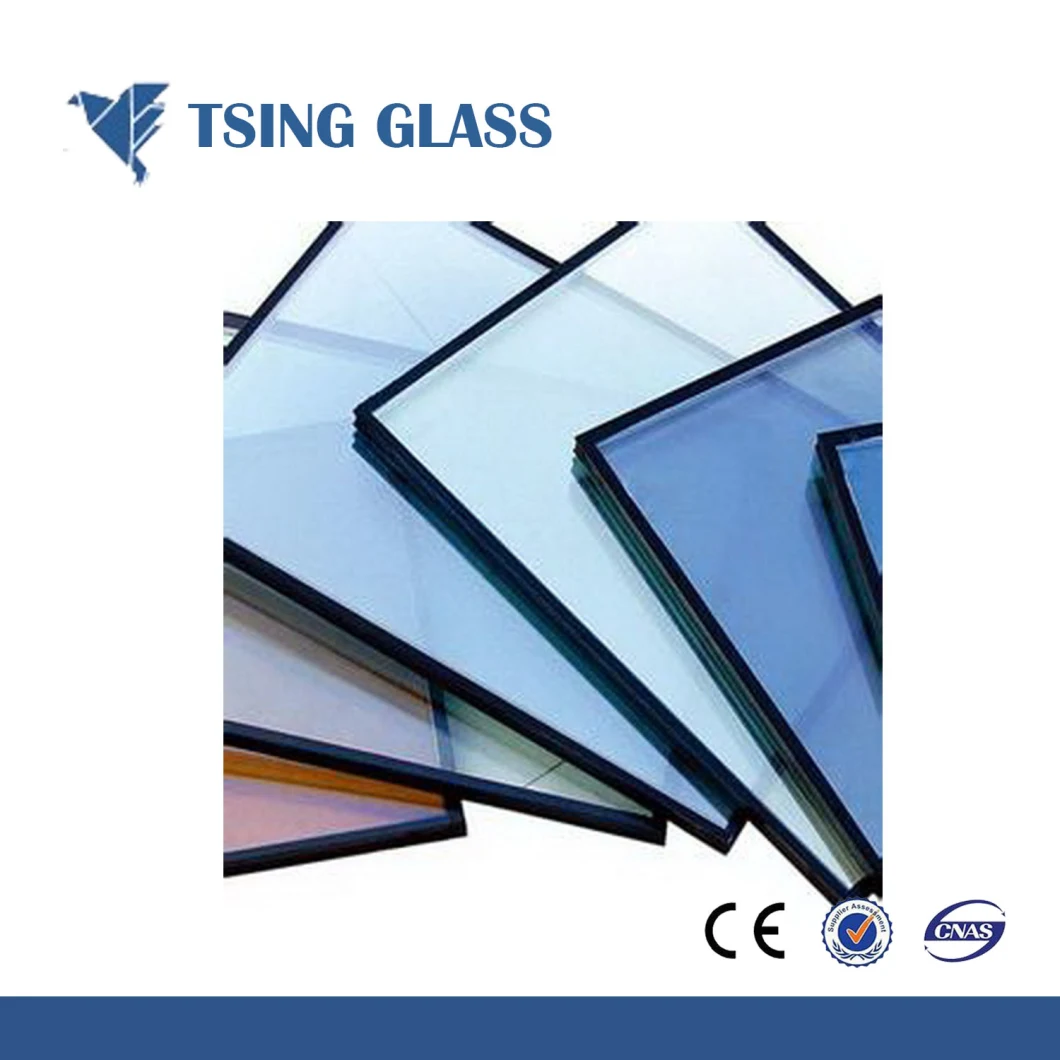 Toughened Laminated Double Glazeing Low-E Insulated Glass for Building