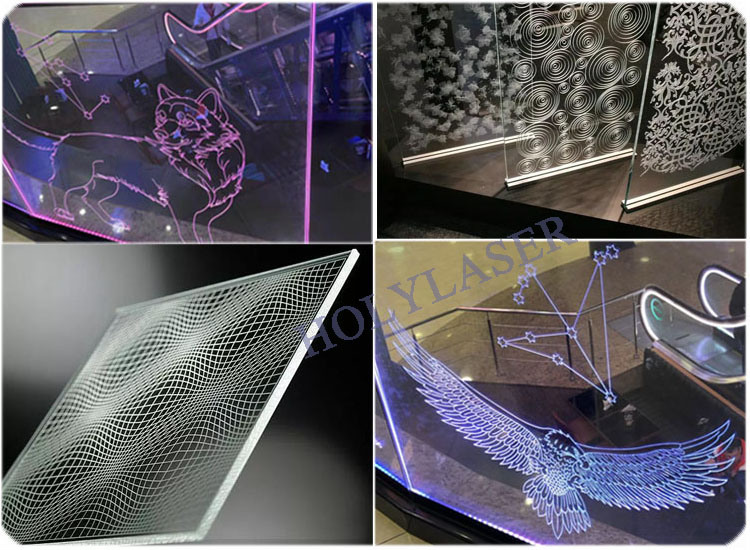 Large Scale 3D Glass Panel Laser Engraving Machine for Doors