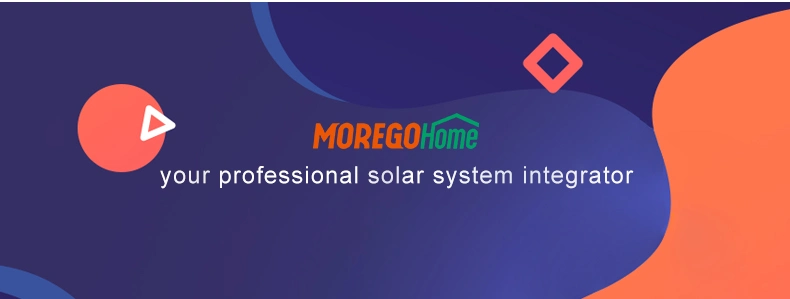 Moregosolar PV Generator 10kw 20kw 50kw 100kw auf Grid Solar Stromversorgung