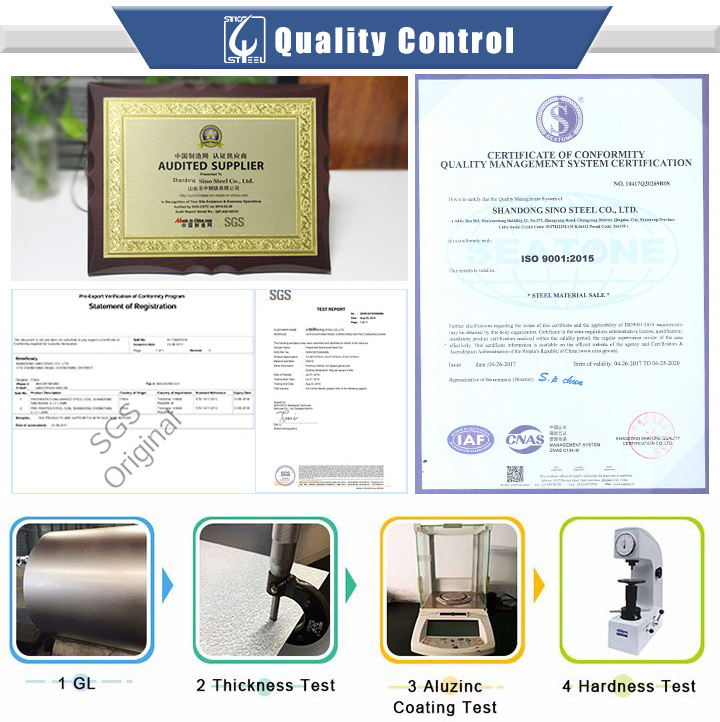 Zinc Coating Az30-150g ASTM Anti-Fingerprints Galvalume Steel Coil