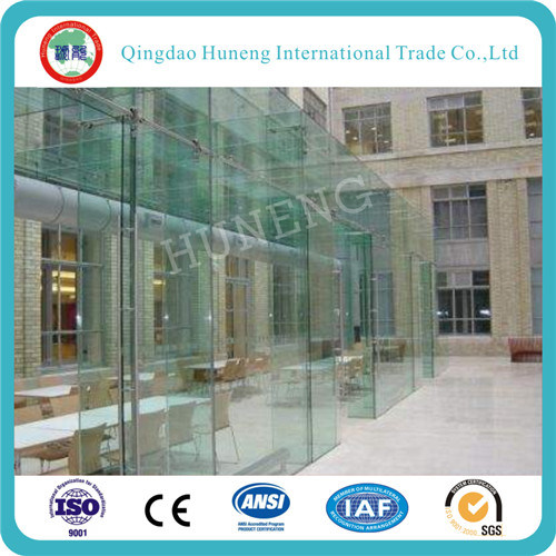 Tempered Door Glass/Table Glass/Curtain Wall Glass with ISO