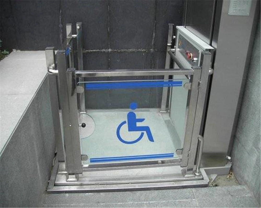Glass Protection Chain Wheelchair Lift for disabled