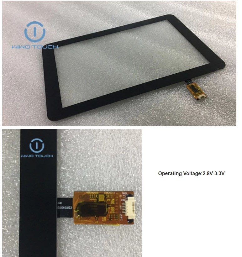 USB Interface Glass+Glass 10.1 Inch Projected Capacitive Touch Screen