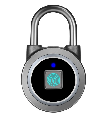 Smart Padlock Bluetooth Fingerprint Padlock Backpack Electronic APP Lock Luggage Fingerprint Lock Anti-Theft and Waterproof Fingerprint Lock