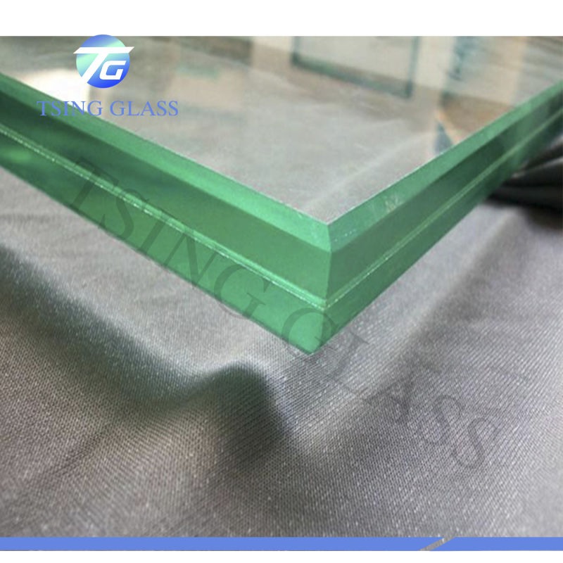4-19mm Custom Toughened Tempered Laminated Glass for Building, Window, Door, Glass Railing, Furniture, Table Top, Shower Door