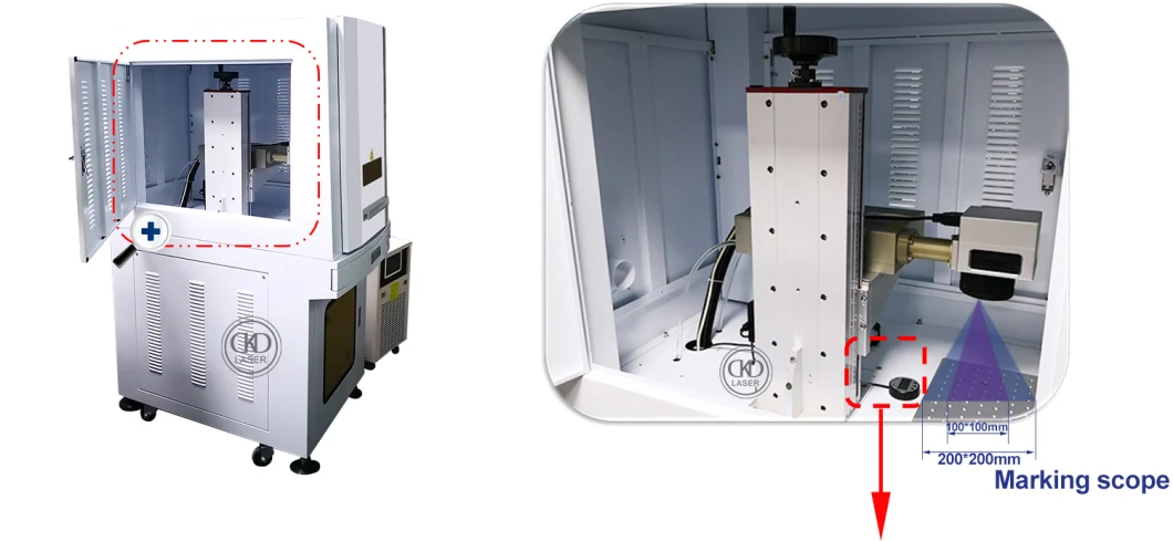 Class One UV Laser Marking Machine for PCB Ain Ceramic Glass Metal Logo Printing