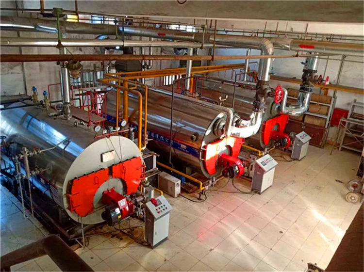 1 to 20 Ton Oil Gas Fired Three-Pass Horizontal Industrial Steam Boiler