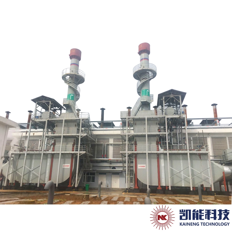 Vertical Waste Heat Recovery Boiler with SCR Integrated System for Inner Combustion Power Station
