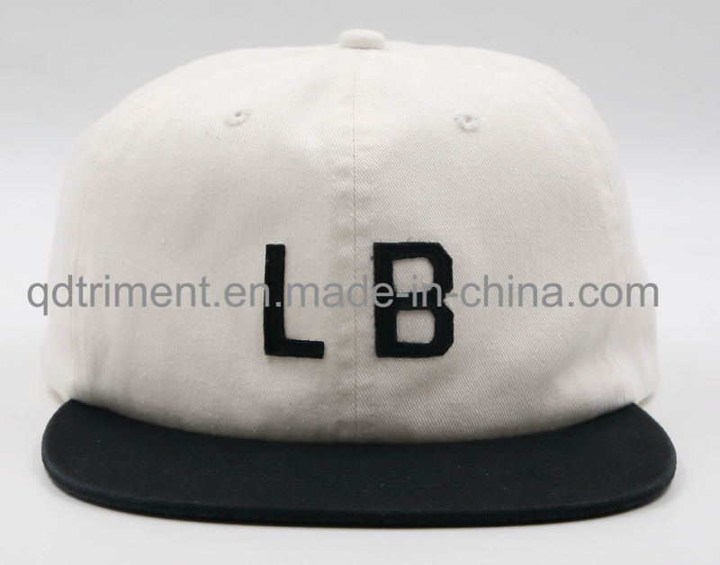 Custom Screen Print Flat Bill Snapback Camper Cap (TMFL9214)