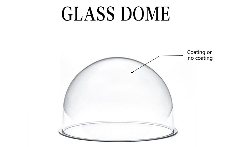 High Quality Spherical Bk7 Glass Dome Lens Optical Clear Glass Dome