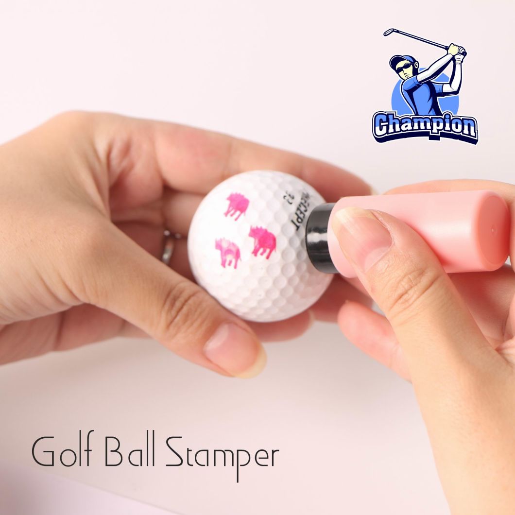Customized Golf Ball Stamps, to Create Smudge Free Mark on Balls, Use Best Quality Permanent Ink