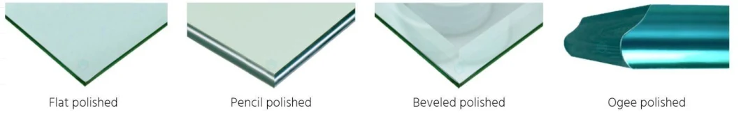 4mm 5mm 6mm 8mm Clear / Colored Flat Glass Panel Shelf Glass Sheet for Bathroom Shelf Glass Shop Glass Shelves