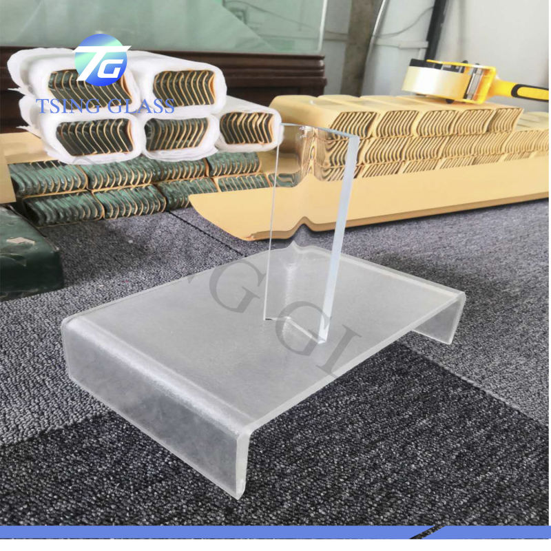 3-19mm Tempered Bent Glass /Toughened Bent Glass / Curved Tempered Glass with Holes / Cutout