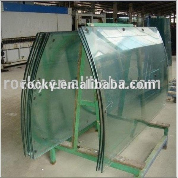 Curved Glass Clear Tempered Glass