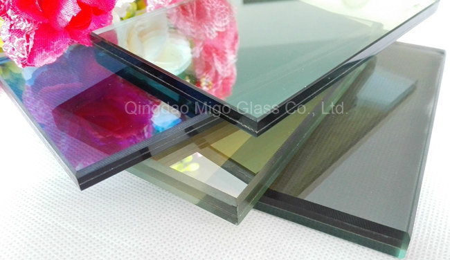 6.38mm Architectural Laminated Safety Glass with F-Green PVB