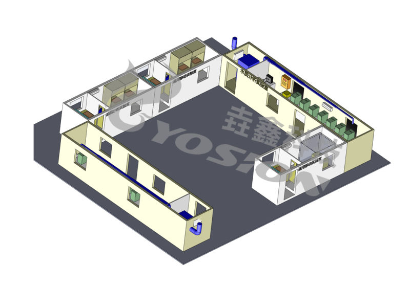 Onsite Container Lab for Wet Lab / Balance Room/Instrument Room / Office/Metallurgical Lab/Storage