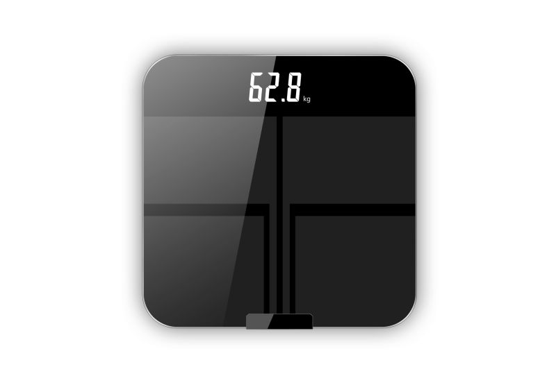 Smart Bluetooth Body Fat Scale with LED Display and ITO Glass