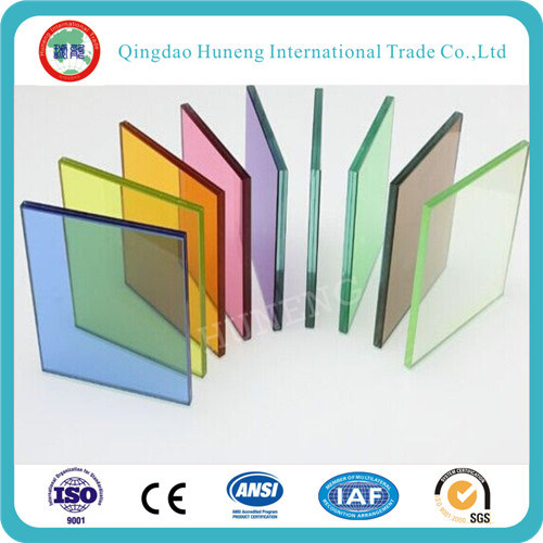 Colorfull Tinted Laminated Glass/Tempered Laminated Glass