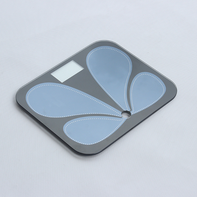 Customized Silkscreen Body Scale Balance Tempered Cover Panel Plate Glass
