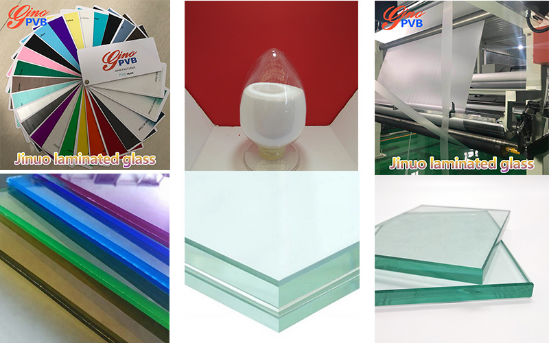 Durable 3mm-6mm Color PVB Laminated Glass, Decorative Glass