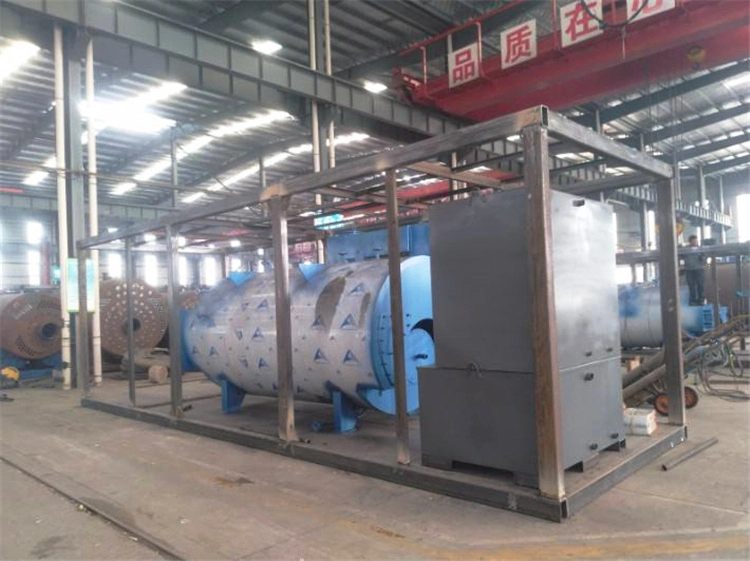 Industrial Combined Condensing Gas Mobile Container Steam Boiler