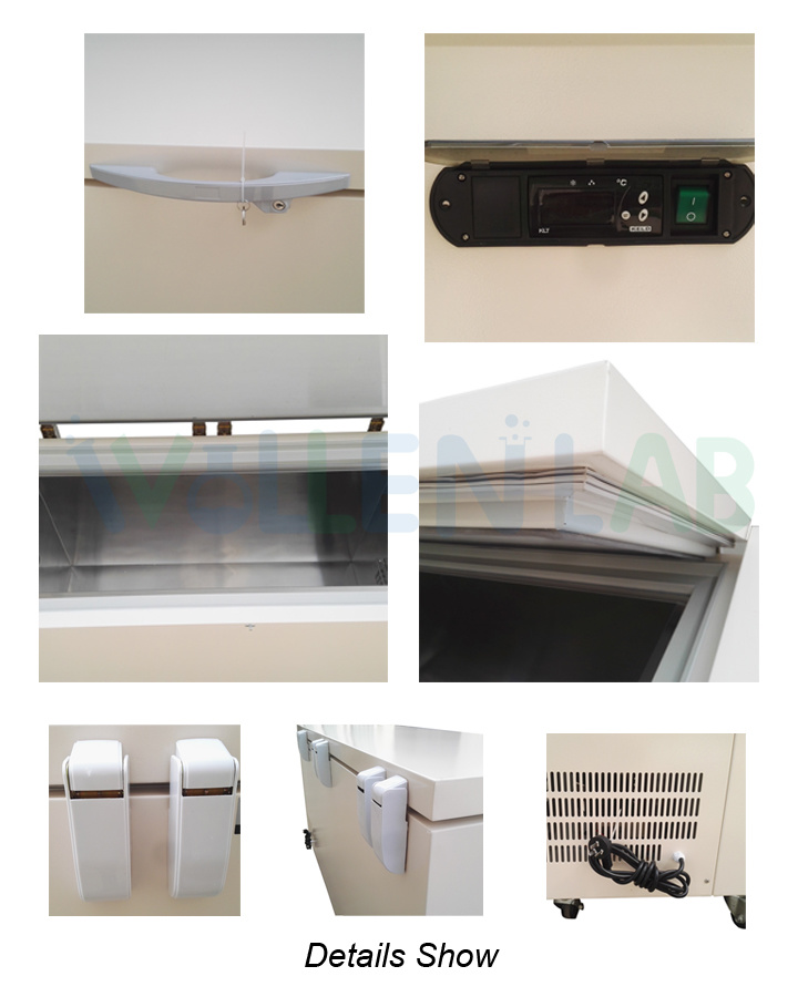 Compact Upright Single Door Lab/Medical Ult Vertical Mini Biological Freezer for Laboratory