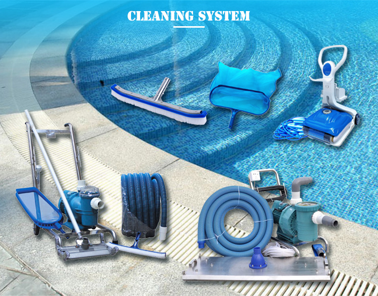 Factory Supplied Whole Set High Quality Swimming Pool Accessories Equipment