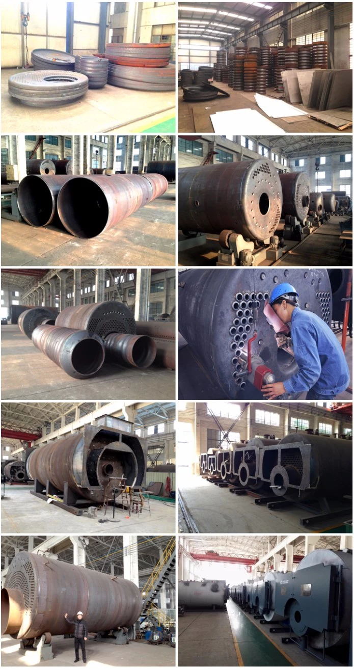 4t/H Light Oil Fired Fire Tube Packaged Steam Boiler (WNS4-1.6-Y/Q)