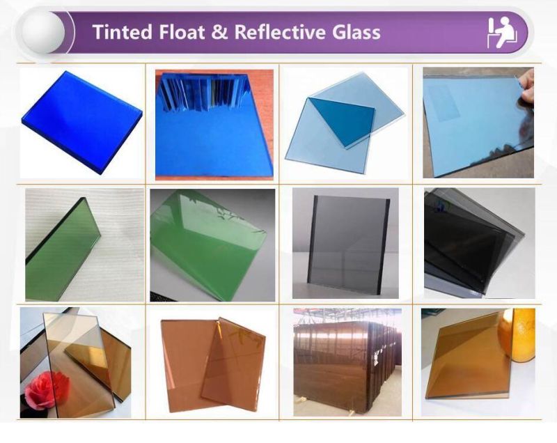 Dark Grey/ Grey Tinted/ Float Glass/ Reflective Glass