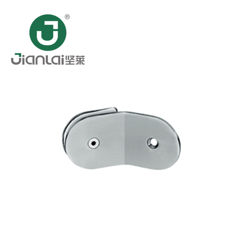 Hot Sale Wall Mounted Frameless Glass Stainless Steel Clamp