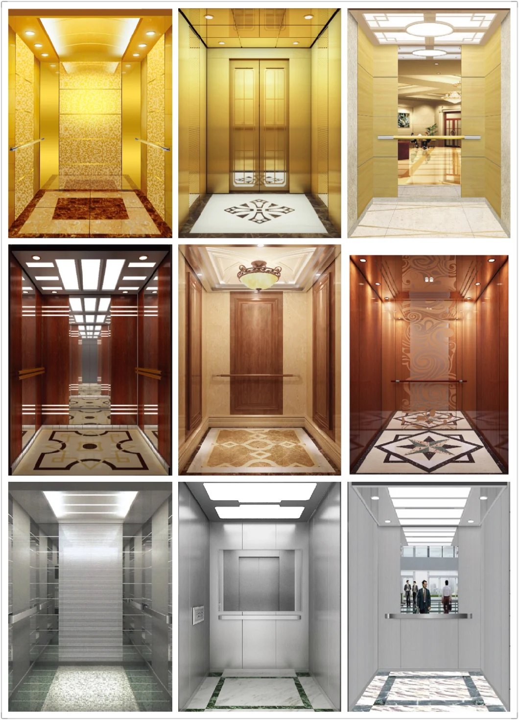 Passenger Elevator Glass Panoramic with Professional Service and Best Price